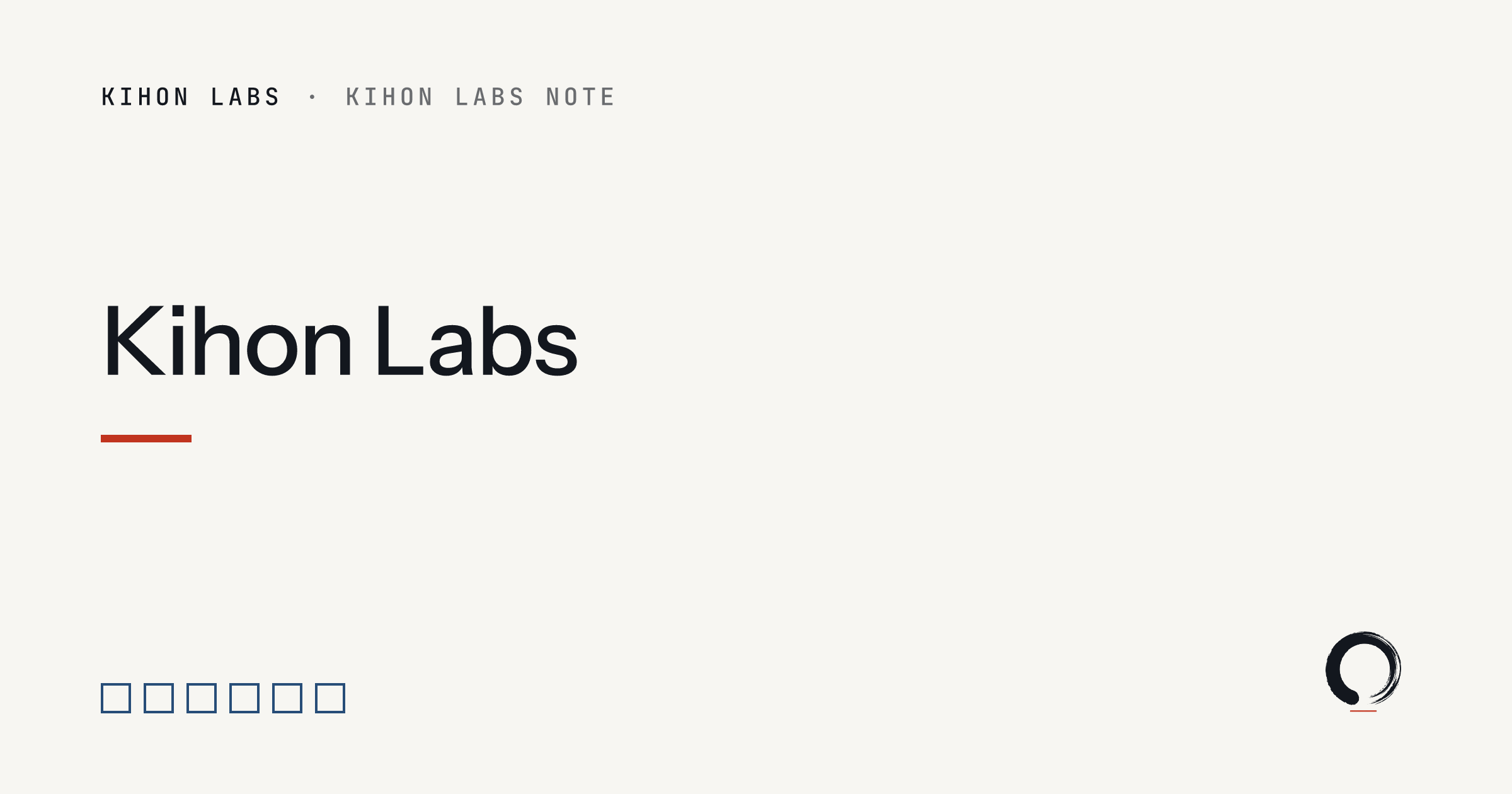 Kihon Labs daily note: Time management