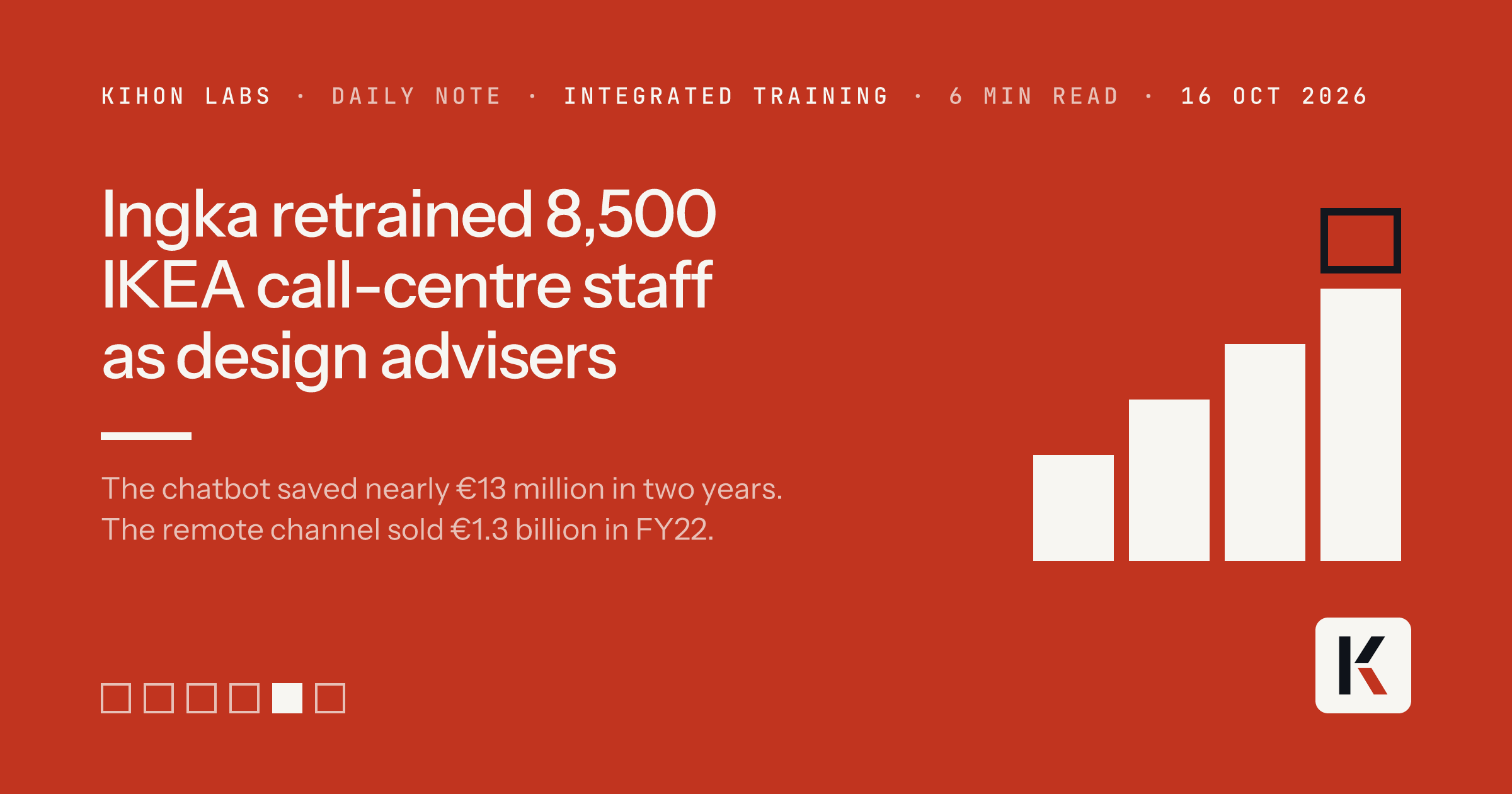 Ingka retrained 8,500 IKEA call-centre staff as design advisers