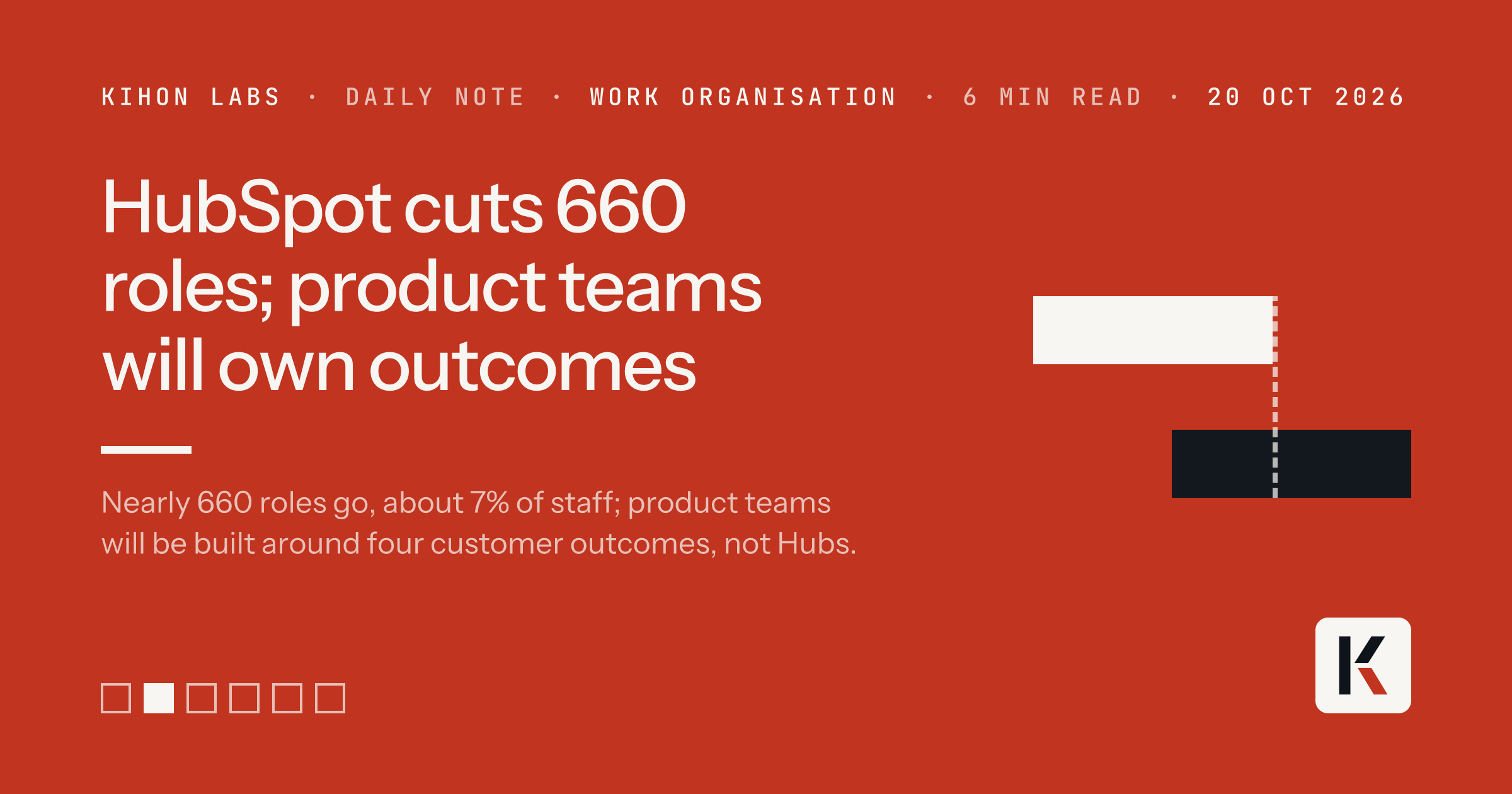HubSpot cuts 660 roles; product teams now own outcomes